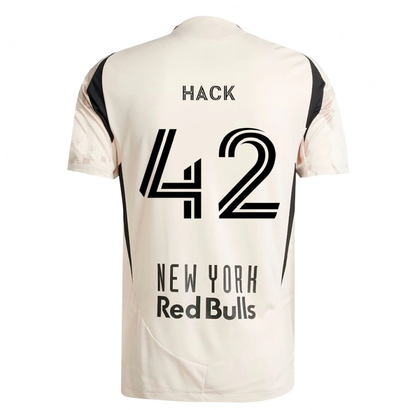 Danxen Barn Alexander Hack #42 Off-White Rød Svart Bortetrøye Drakt Trøye 2026/27 Skjorter T-Skjorte