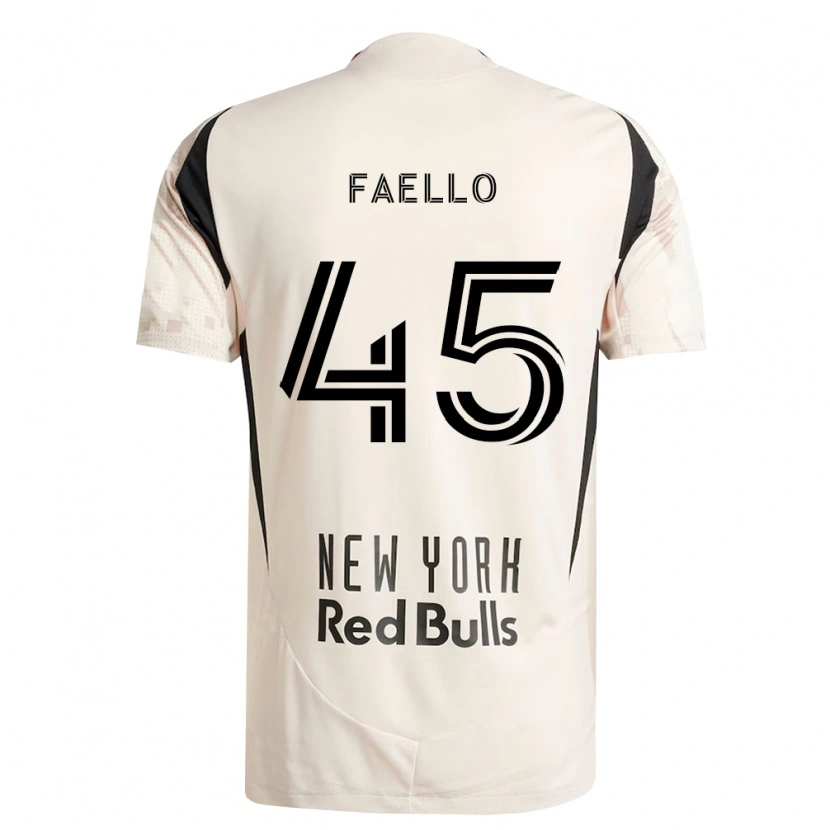 Danxen Barn Connor Faello #45 Off-White Rød Svart Bortetrøye Drakt Trøye 2026/27 Skjorter T-Skjorte
