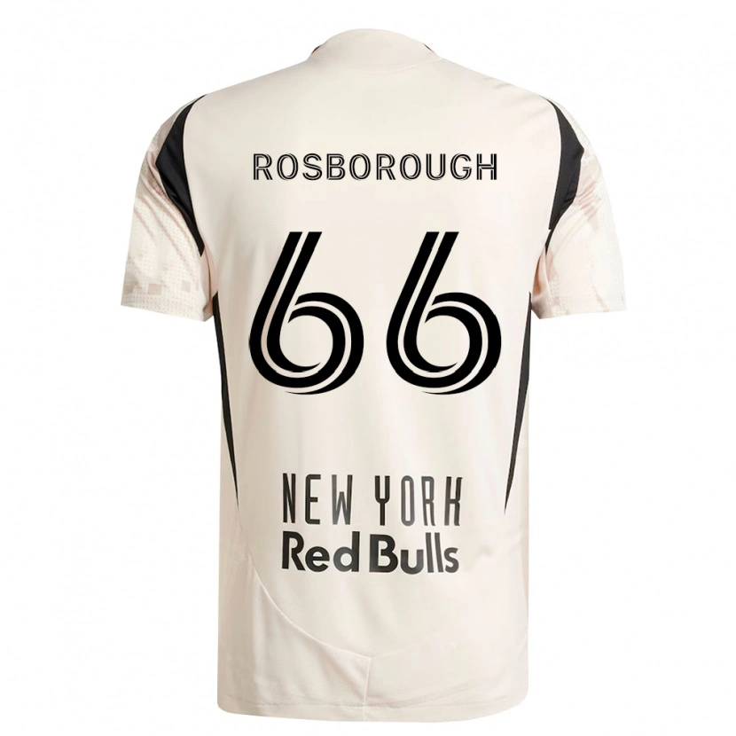 Danxen Barn Tanner Rosborough #66 Off-White Rød Svart Bortetrøye Drakt Trøye 2026/27 Skjorter T-Skjorte