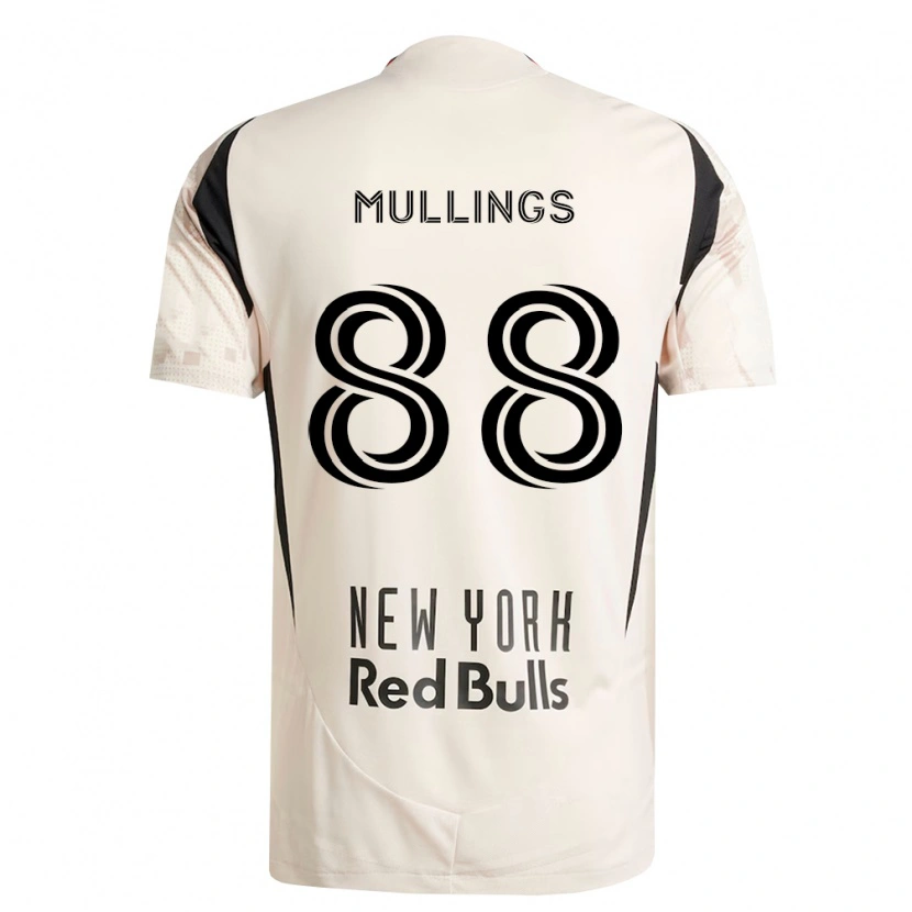 Danxen Barn O'vonte Mullings #88 Off-White Rød Svart Bortetrøye Drakt Trøye 2026/27 Skjorter T-Skjorte