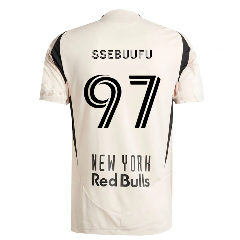 Danxen Barn Frank Ssebuufu #97 Off-White Rød Svart Bortetrøye Drakt Trøye 2026/27 Skjorter T-Skjorte