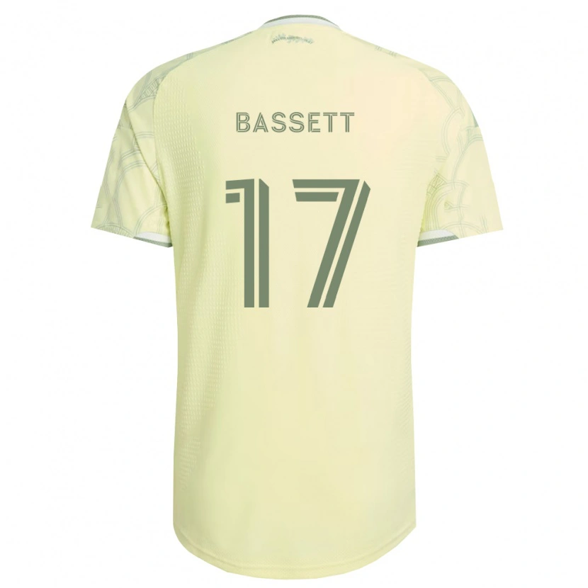 Danxen Barn Cole Bassett #17 Beige Hvit Bortetrøye Drakt Trøye 2026/27 Skjorter T-Skjorte