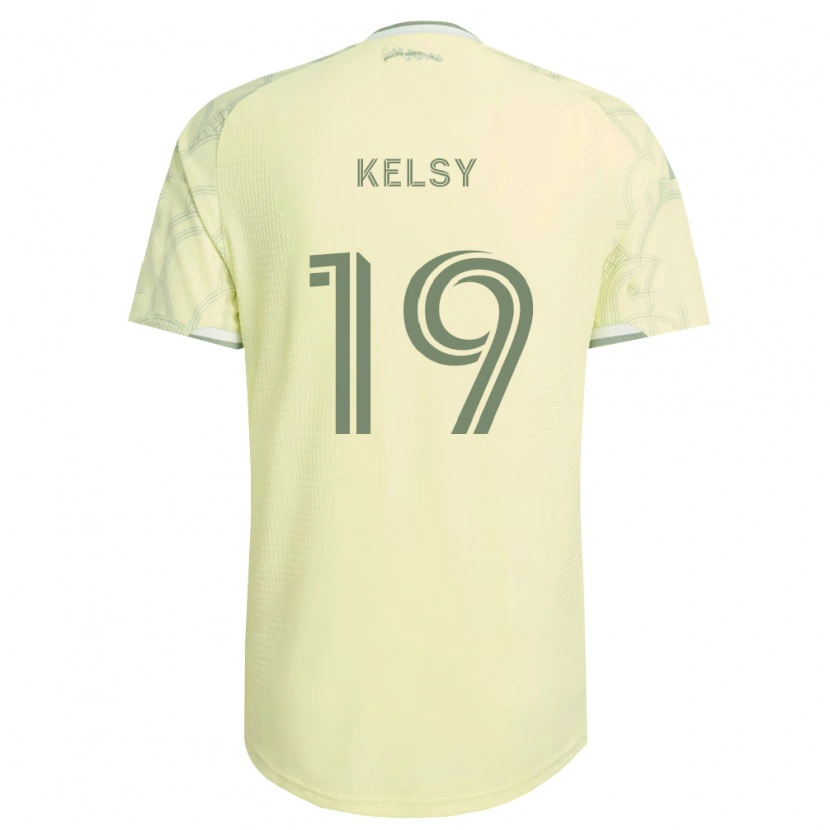 Danxen Barn Kevin Kelsy #19 Beige Hvit Bortetrøye Drakt Trøye 2026/27 Skjorter T-Skjorte