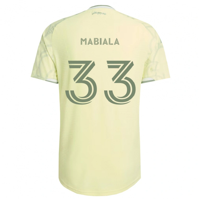 Danxen Barn Larrys Mabiala #33 Beige Hvit Bortetrøye Drakt Trøye 2026/27 Skjorter T-Skjorte