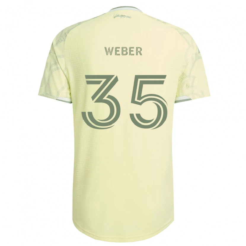 Danxen Barn Tristan Weber #35 Beige Hvit Bortetrøye Drakt Trøye 2026/27 Skjorter T-Skjorte