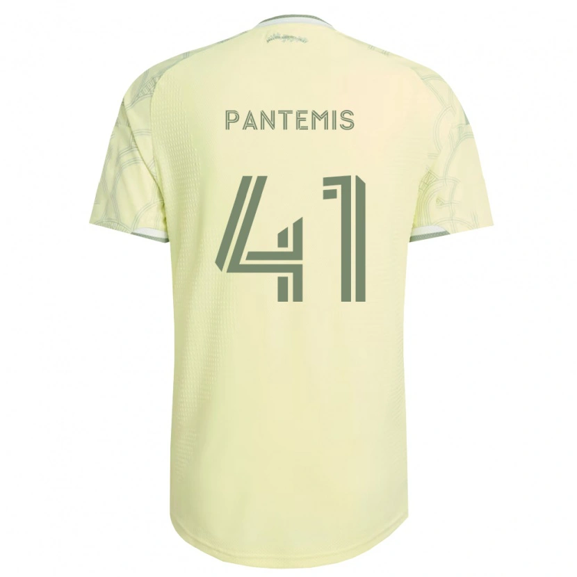 Danxen Barn James Pantemis #41 Beige Hvit Bortetrøye Drakt Trøye 2026/27 Skjorter T-Skjorte