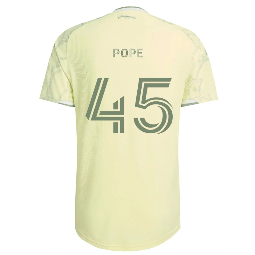 Danxen Barn Blake Pope #45 Beige Hvit Bortetrøye Drakt Trøye 2026/27 Skjorter T-Skjorte