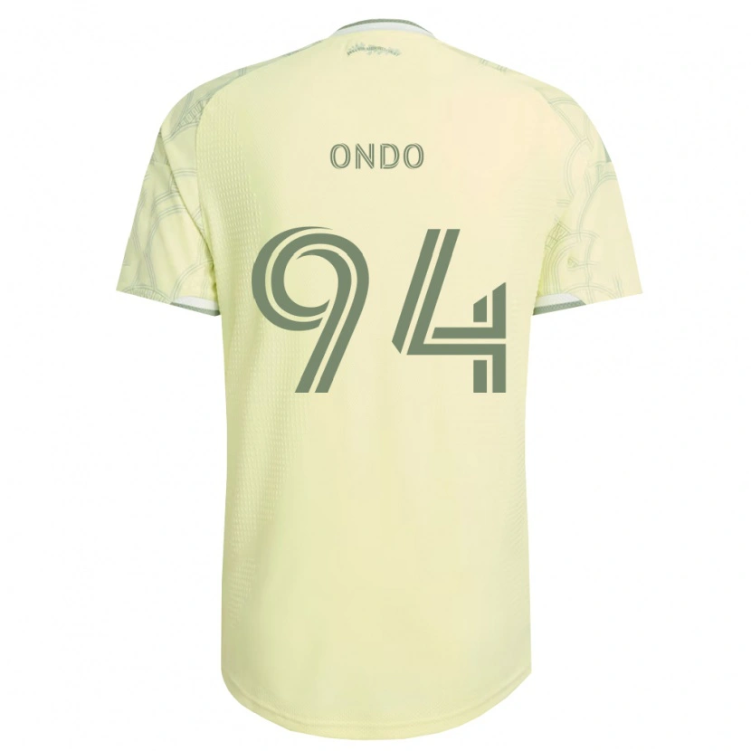 Danxen Barn Charles Ondo #94 Beige Hvit Bortetrøye Drakt Trøye 2026/27 Skjorter T-Skjorte