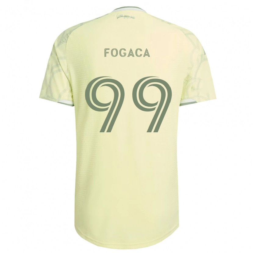 Danxen Barn Nathan Fogaça #99 Beige Hvit Bortetrøye Drakt Trøye 2026/27 Skjorter T-Skjorte