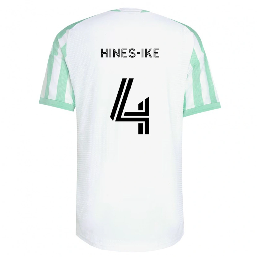Danxen Barn Brendan Hines-Ike #4 Lysegrønn Svart Hvit Bortetrøye Drakt Trøye 2026/27 Skjorter T-Skjorte