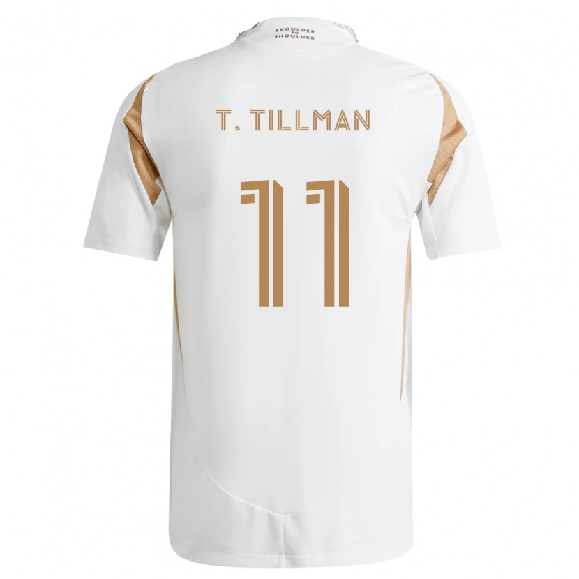 Danxen Barn Timothy Tillman #11 Hvit Brun Bortetrøye Drakt Trøye 2026/27 Skjorter T-Skjorte