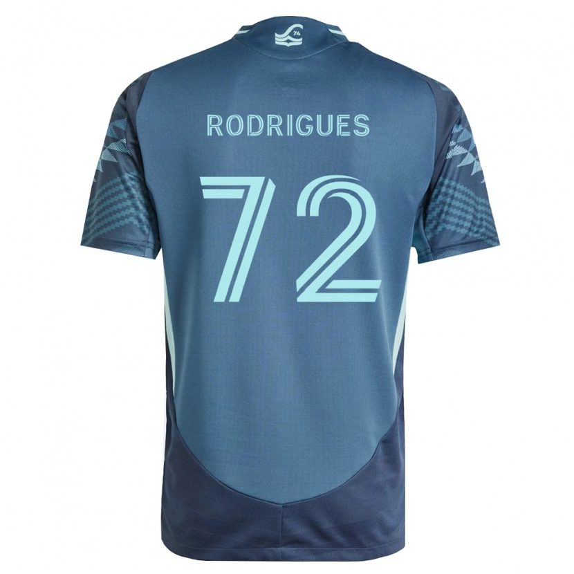 Danxen Barn Braudílio Rodrigues #72 Marineblå Grønn Bortetrøye Drakt Trøye 2026/27 Skjorter T-Skjorte