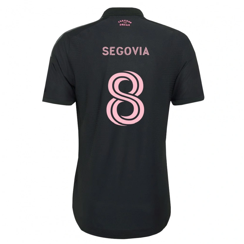 Danxen Barn Telasco Segovia #8 Rosa Svart Hvit Bortetrøye Drakt Trøye 2026/27 Skjorter T-Skjorte
