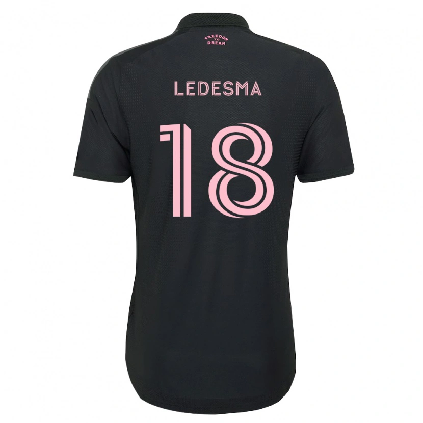 Danxen Barn Santiago Ledesma #18 Rosa Svart Hvit Bortetrøye Drakt Trøye 2026/27 Skjorter T-Skjorte