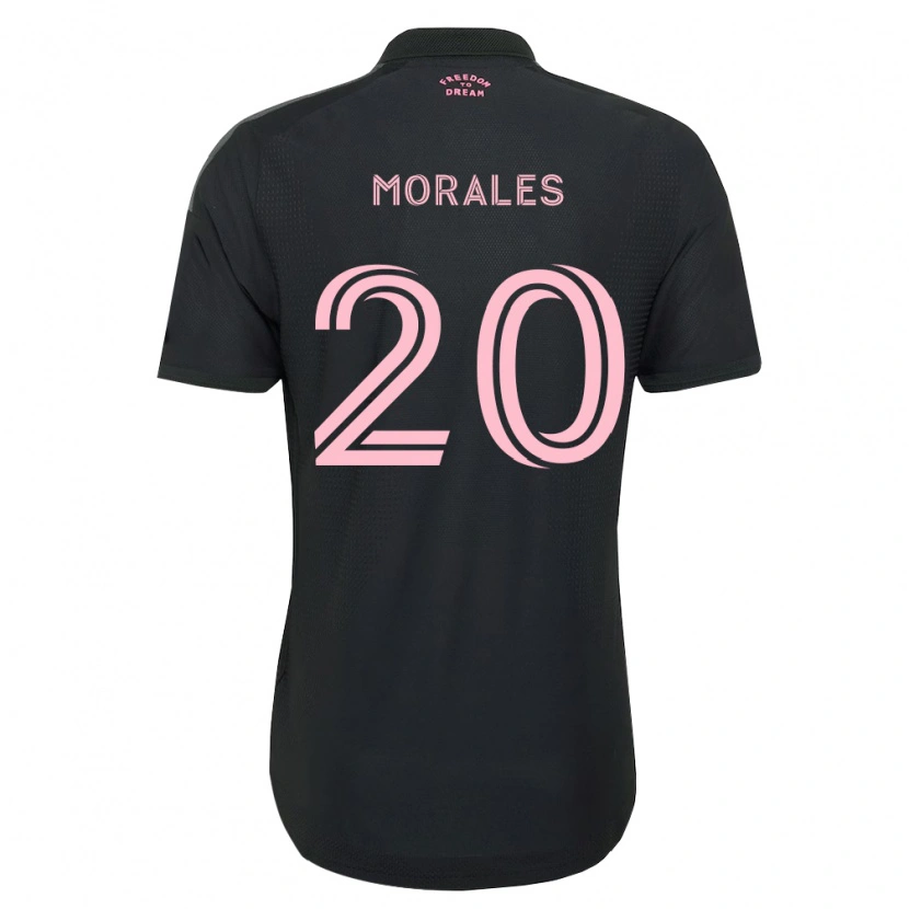 Danxen Barn Santi Morales #20 Rosa Svart Hvit Bortetrøye Drakt Trøye 2026/27 Skjorter T-Skjorte