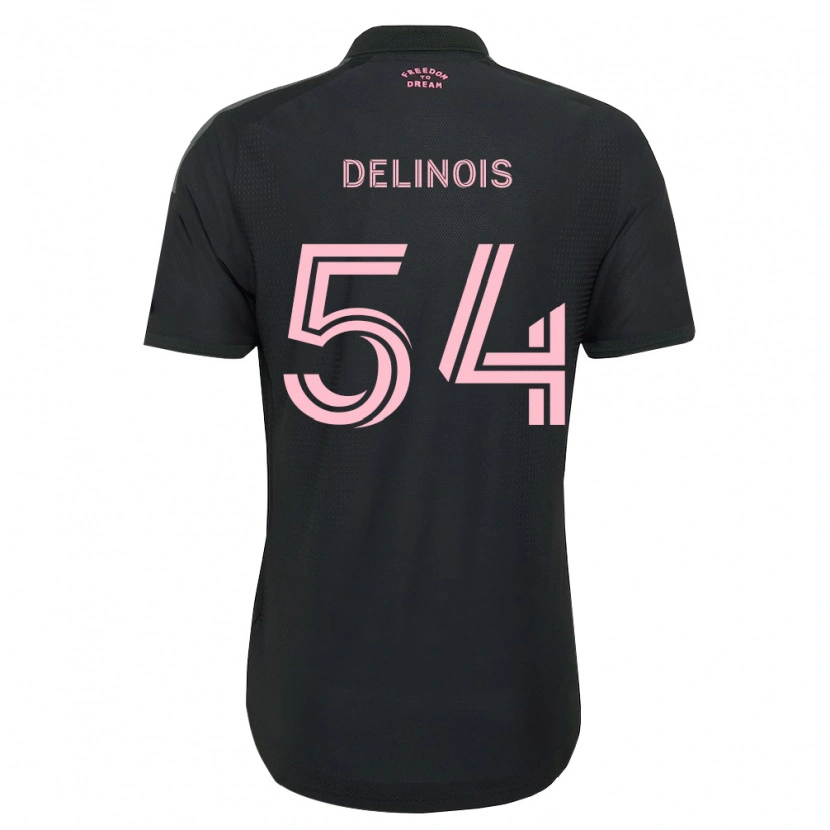 Danxen Barn Lovend's Delinois #54 Rosa Svart Hvit Bortetrøye Drakt Trøye 2026/27 Skjorter T-Skjorte