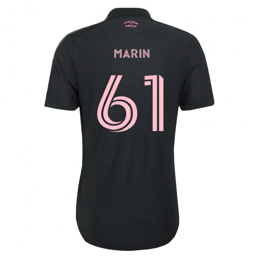 Danxen Barn Matias Marin #61 Rosa Svart Hvit Bortetrøye Drakt Trøye 2026/27 Skjorter T-Skjorte