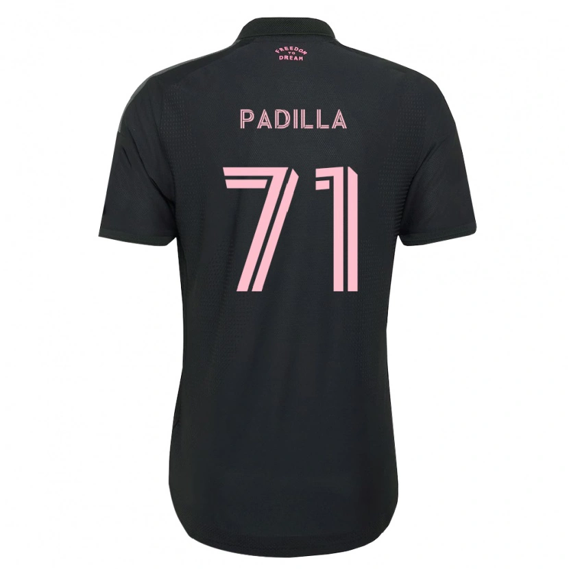 Danxen Barn Alexander Padilla #71 Rosa Svart Hvit Bortetrøye Drakt Trøye 2026/27 Skjorter T-Skjorte