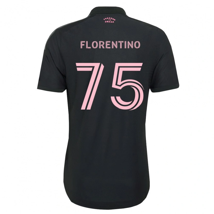 Danxen Barn Gabriel Florentino #75 Rosa Svart Hvit Bortetrøye Drakt Trøye 2026/27 Skjorter T-Skjorte
