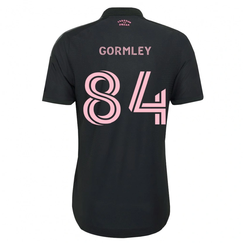 Danxen Barn Sean Gormley #84 Rosa Svart Hvit Bortetrøye Drakt Trøye 2026/27 Skjorter T-Skjorte