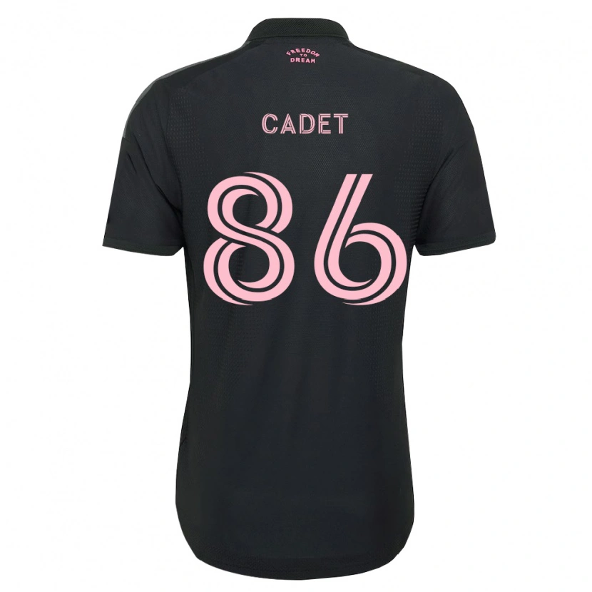 Danxen Barn Zidane Cadet #86 Rosa Svart Hvit Bortetrøye Drakt Trøye 2026/27 Skjorter T-Skjorte