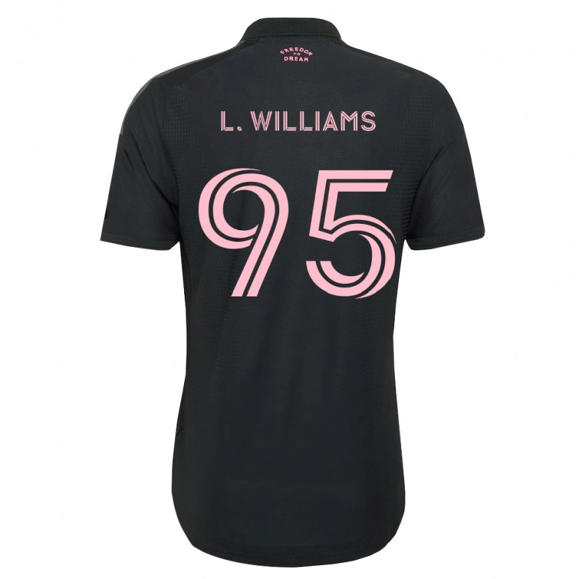 Danxen Barn Levi Williams #95 Rosa Svart Hvit Bortetrøye Drakt Trøye 2026/27 Skjorter T-Skjorte