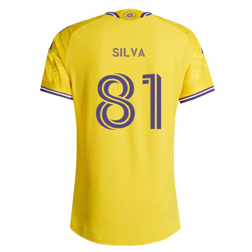 Danxen Barn Luan Silva #81 Gul Lilla Bortetrøye Drakt Trøye 2026/27 Skjorter T-Skjorte