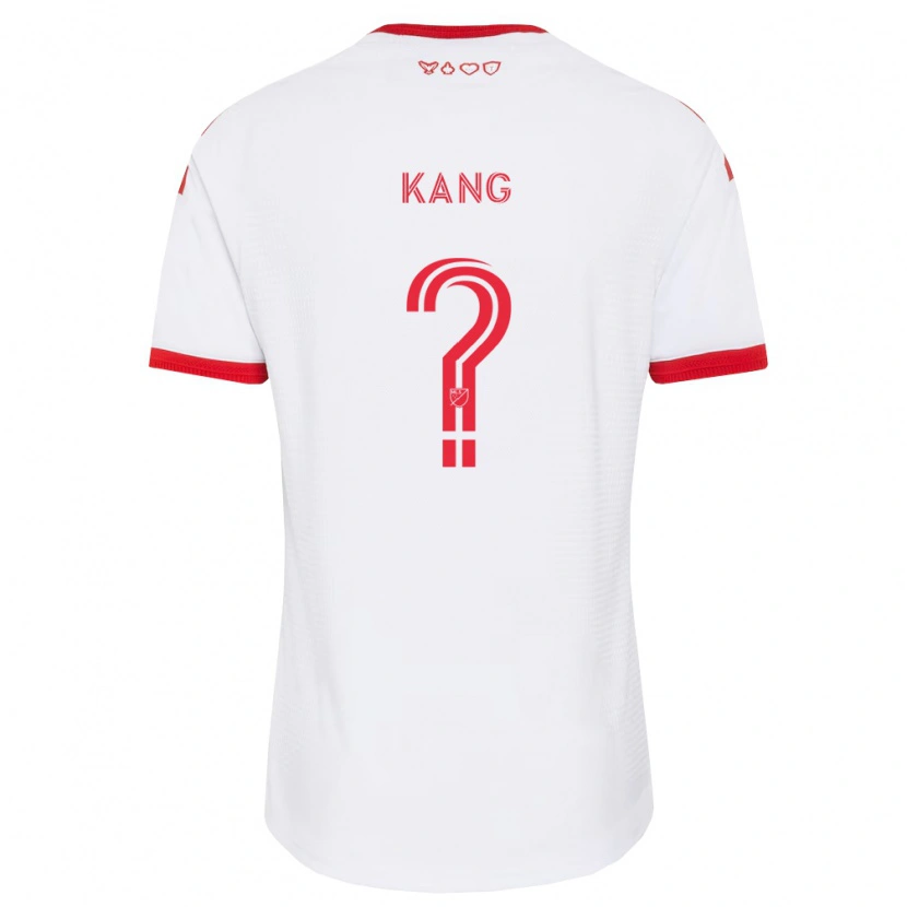 Danxen Barn Ethan Kang #0 Hvit Rød Svart Bortetrøye Drakt Trøye 2026/27 Skjorter T-Skjorte