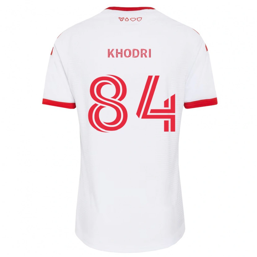 Danxen Barn Elias Khodri #84 Hvit Rød Svart Bortetrøye Drakt Trøye 2026/27 Skjorter T-Skjorte