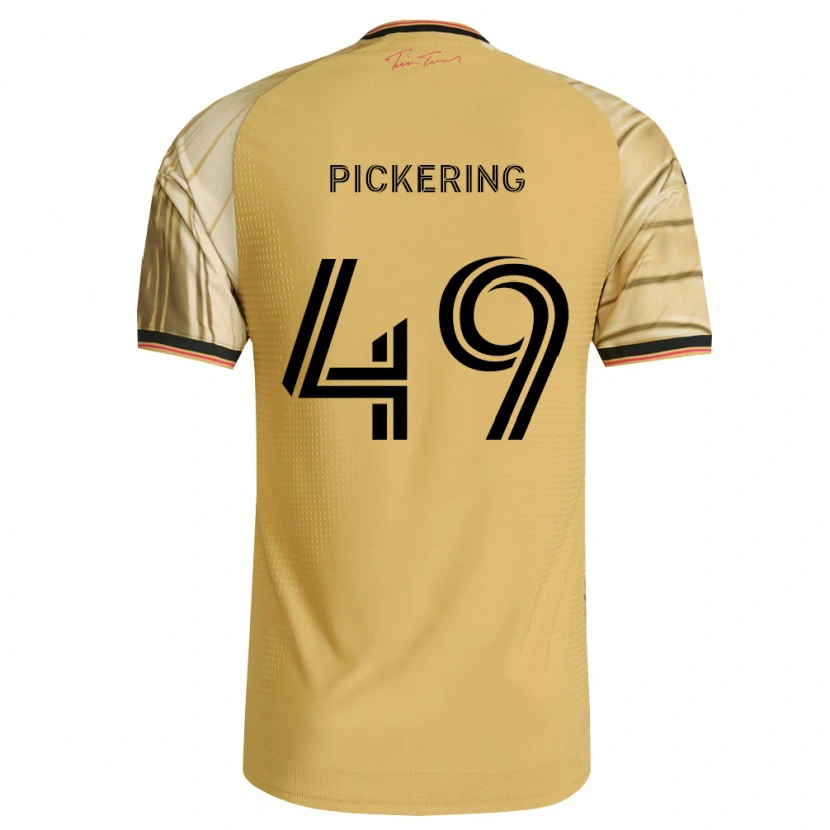Danxen Barn Nighte Pickering #49 Brun Gul Svart Bortetrøye Drakt Trøye 2026/27 Skjorter T-Skjorte