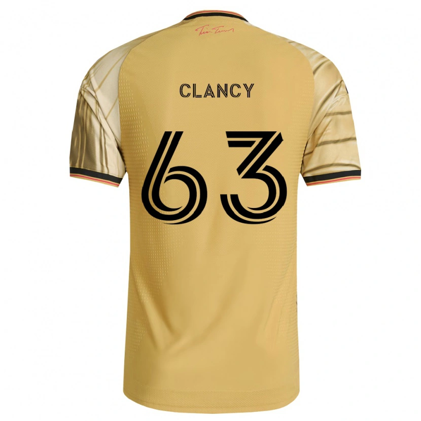 Danxen Barn Trip Clancy #63 Brun Gul Svart Bortetrøye Drakt Trøye 2026/27 Skjorter T-Skjorte