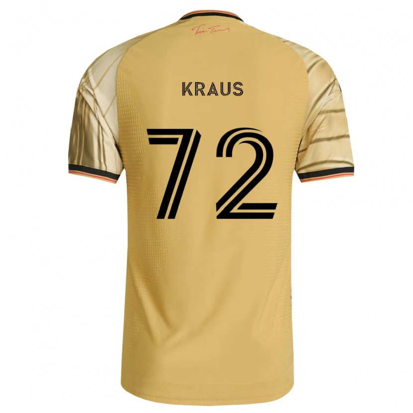 Danxen Barn Kane Kraus #72 Brun Gul Svart Bortetrøye Drakt Trøye 2026/27 Skjorter T-Skjorte