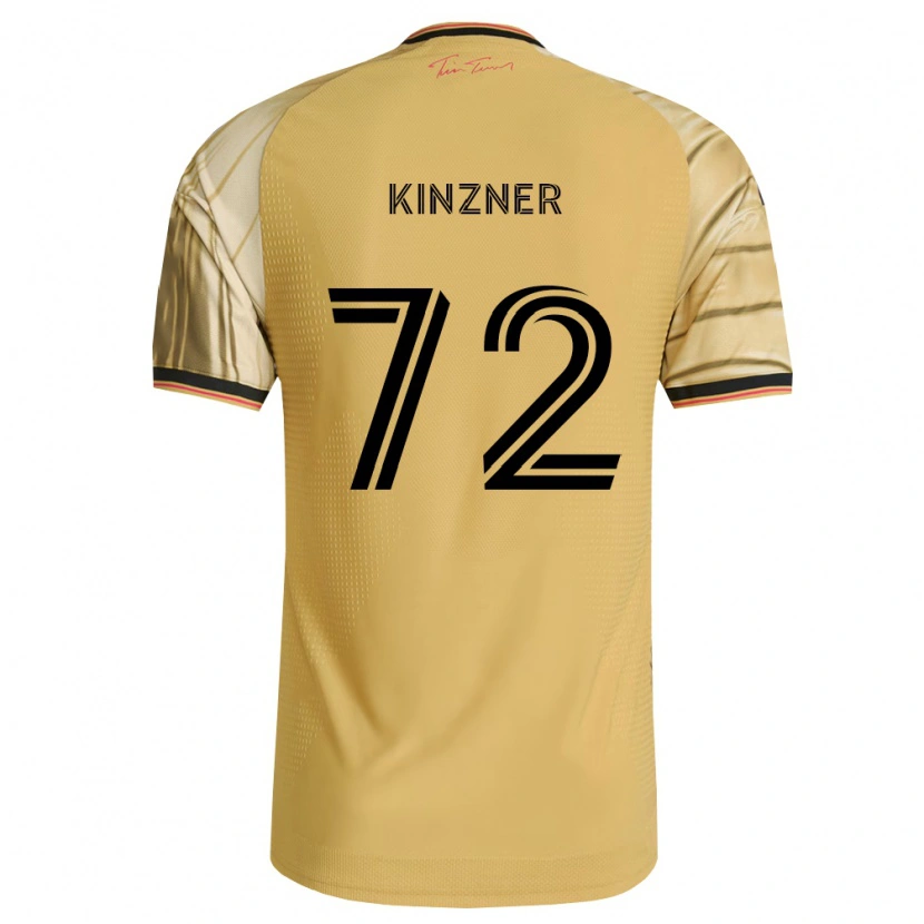 Danxen Barn Eric Kinzner #72 Brun Gul Svart Bortetrøye Drakt Trøye 2026/27 Skjorter T-Skjorte