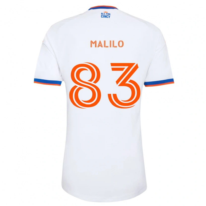 Danxen Barn Chance Malilo #83 Hvit Marineblå Oransje Bortetrøye Drakt Trøye 2026/27 Skjorter T-Skjorte