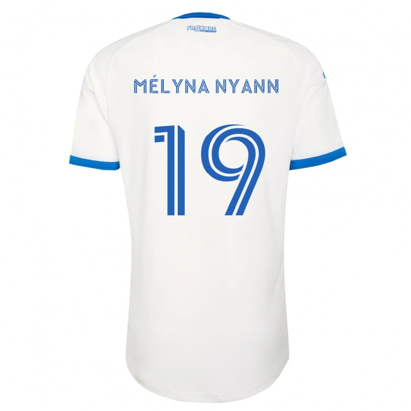 Danxen Barn Alexis Mélyna Nyann #19 Himmel Blå Hvit Bortetrøye Drakt Trøye 2026/27 Skjorter T-Skjorte