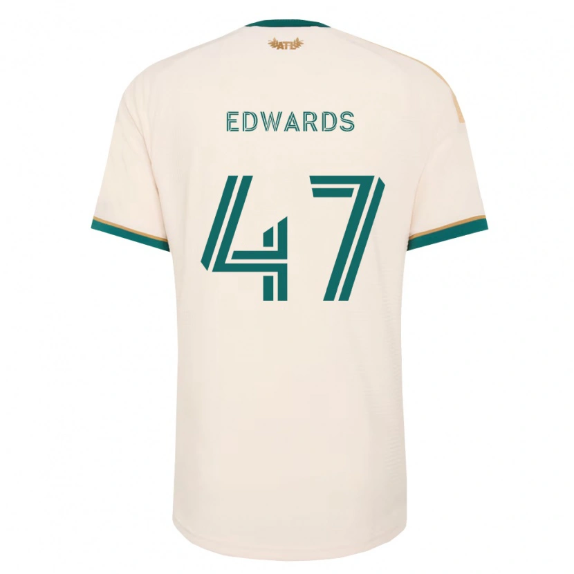 Danxen Barn Matthew Edwards #47 Champagne Grønn Bortetrøye Drakt Trøye 2026/27 Skjorter T-Skjorte