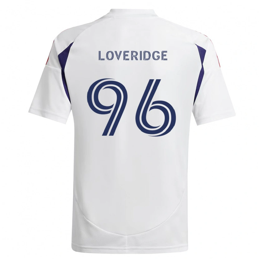 Danxen Barn Pete Loveridge #96 Kongelig Blå Rød Brun Bortetrøye Drakt Trøye 2026/27 Skjorter T-Skjorte