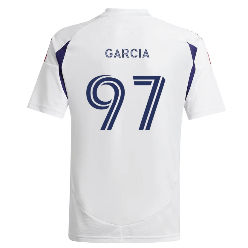 Danxen Barn Gilberto Garcia #97 Kongelig Blå Rød Brun Bortetrøye Drakt Trøye 2026/27 Skjorter T-Skjorte