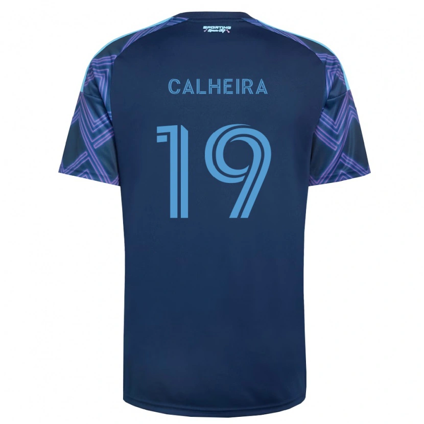 Danxen Barn Taylor Calheira #19 Kongelig Blå Lilla Bortetrøye Drakt Trøye 2026/27 Skjorter T-Skjorte