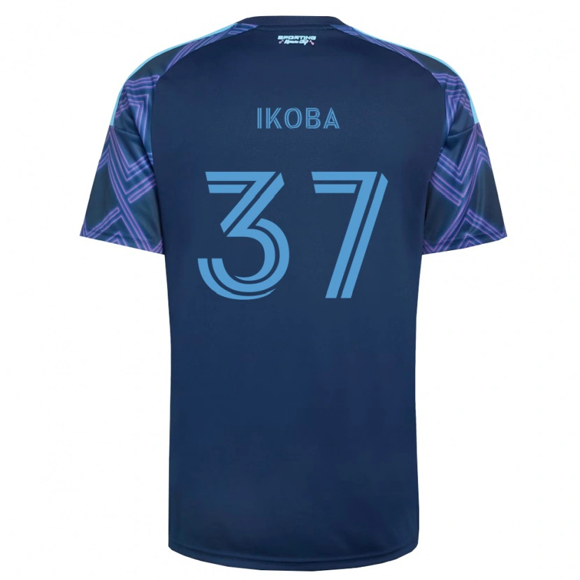 Danxen Barn Tega Ikoba #37 Kongelig Blå Lilla Bortetrøye Drakt Trøye 2026/27 Skjorter T-Skjorte