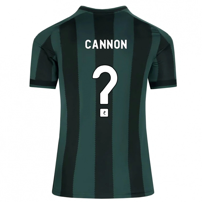 Danxen Barn Aidan Cannon #0 Mørk Skifergrå Svart Bortetrøye Drakt Trøye 2026/27 Skjorter T-Skjorte