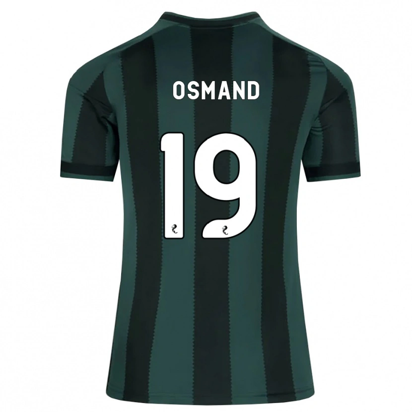 Danxen Barn Callum Osmand #19 Mørk Skifergrå Svart Bortetrøye Drakt Trøye 2026/27 Skjorter T-Skjorte