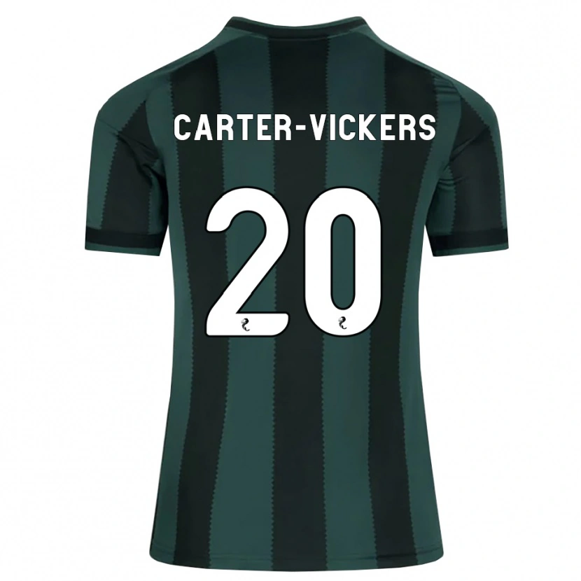 Danxen Barn Cameron Carter-Vickers #20 Mørk Skifergrå Svart Bortetrøye Drakt Trøye 2026/27 Skjorter T-Skjorte