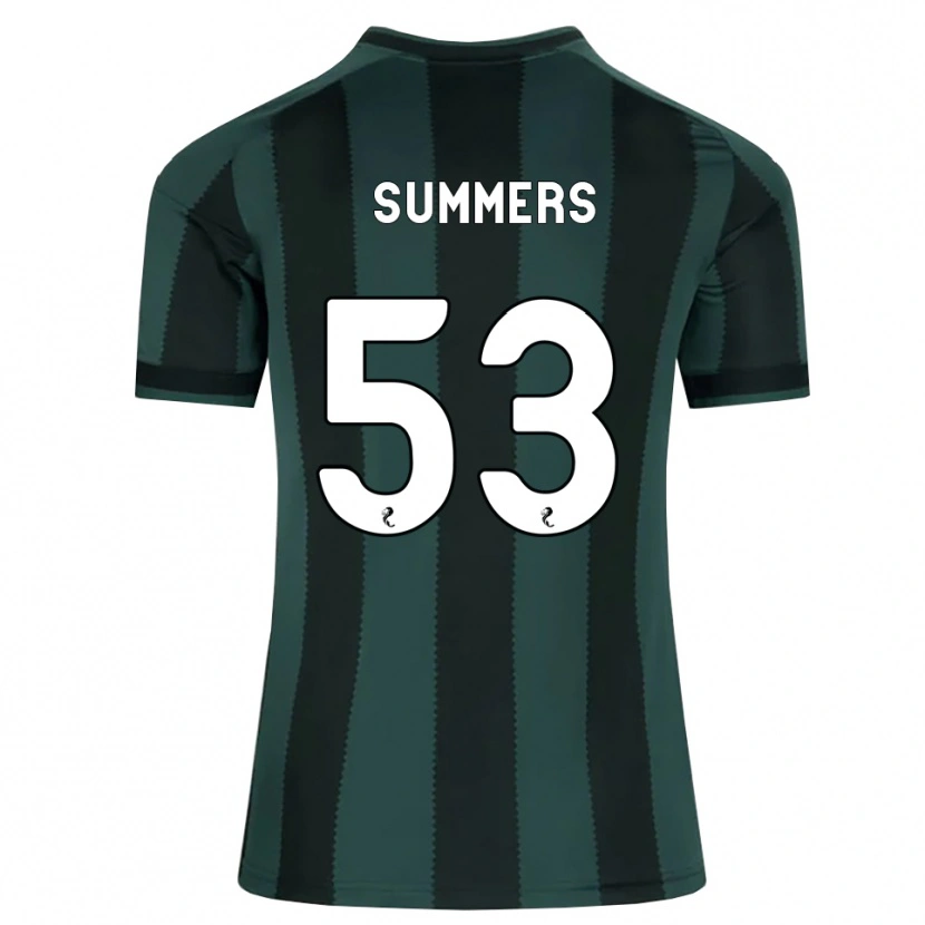 Danxen Barn Ben Summers #53 Mørk Skifergrå Svart Bortetrøye Drakt Trøye 2026/27 Skjorter T-Skjorte