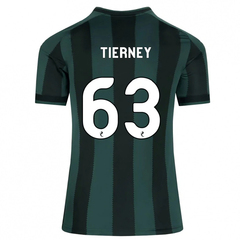 Danxen Barn Kieran Tierney #63 Mørk Skifergrå Svart Bortetrøye Drakt Trøye 2026/27 Skjorter T-Skjorte