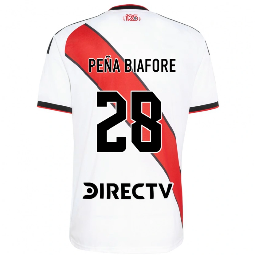 Danxen Mann Felipe Pena Biafore #28 Rød Hvit Svart Hjemmetrøye Drakt Trøye 2026/27 Skjorter T-Skjorte