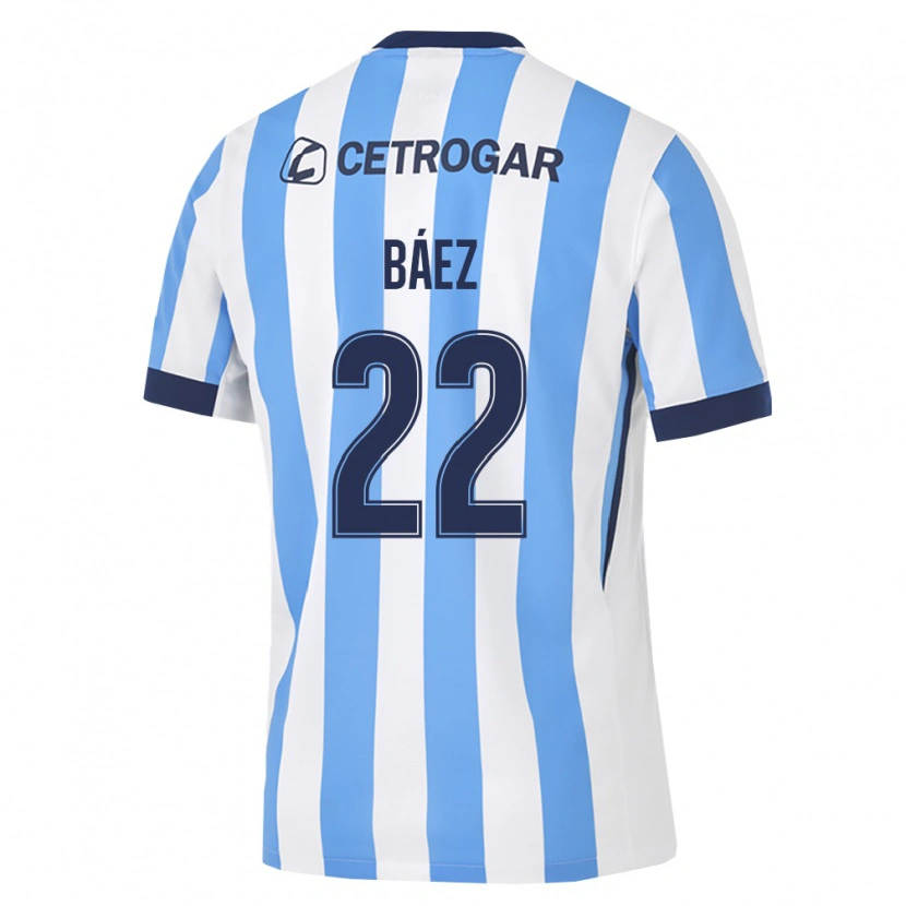 Danxen Mann Santino Báez #22 Lyseblå Hvit Svart Hjemmetrøye Drakt Trøye 2026/27 Skjorter T-Skjorte