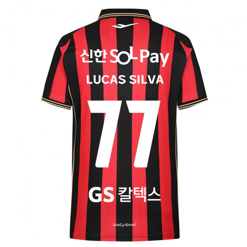 Danxen Mann Lucas Silva #77 Rød Hvit Svart Hjemmetrøye Drakt Trøye 2026/27 Skjorter T-Skjorte