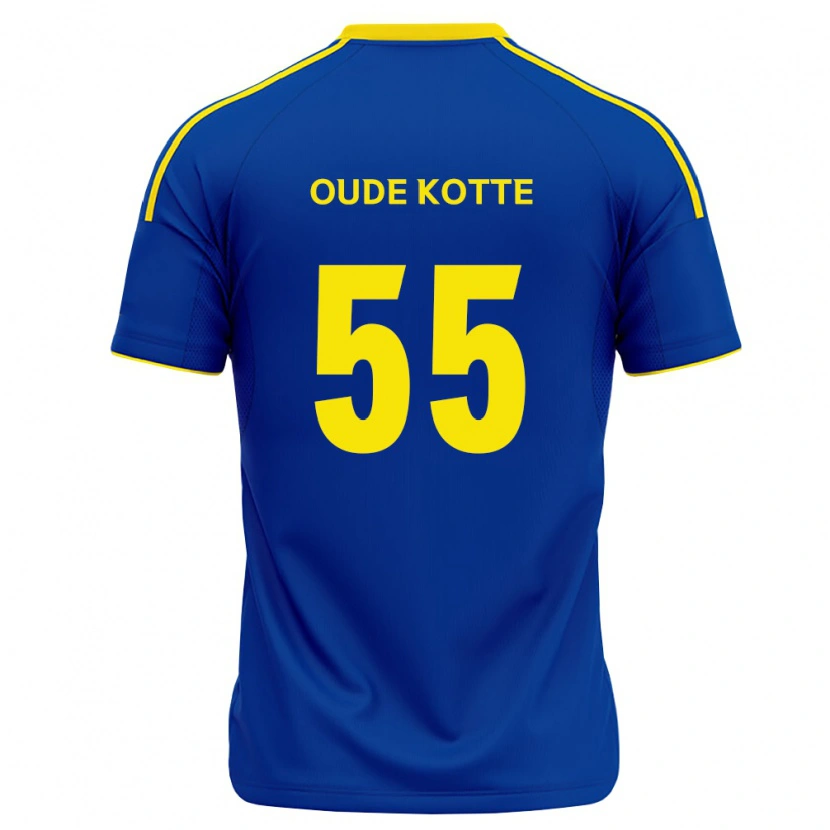 Danxen Mann Thomas Oude Kotte #55 Kongelig Blå Gul Hjemmetrøye Drakt Trøye 2026/27 Skjorter T-Skjorte