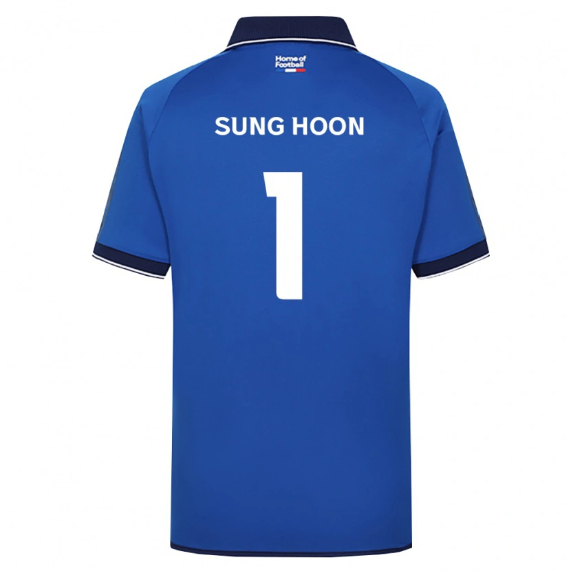 Danxen Mann Sung-Hoon Cho #1 Kongelig Blå Hvit Rød Hjemmetrøye Drakt Trøye 2026/27 Skjorter T-Skjorte